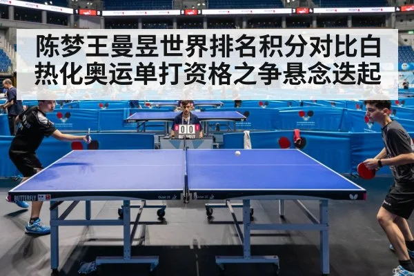 陈梦王曼昱世界排名积分对比白热化奥运单打资格之争悬念迭起
